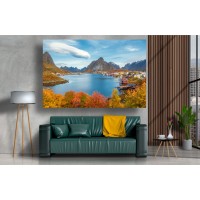 Tablou Canvas Natura Craiova - Insula Lofoten - Persona Design