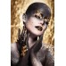 Tablou Canvas Sexi Craiova - Femeie cu makeup artistic auriu - Persona Design