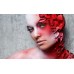 Tablou Canvas Sexi Craiova - Femeie cu makeup artistic rosu - Persona Design