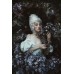 Tablou Canvas Sexi Craiova - Femeie in rochie cu flori alb - Persona Design