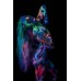 Tablou Canvas Sexi Craiova - Femeie ultraviolet body art - Persona Design 