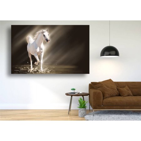 Tablou Canvas Animale Craiova -  Calul alb- Persona Design