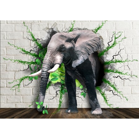 Fototapet Copii Personalizat - Elefantul Mare - Persona Design